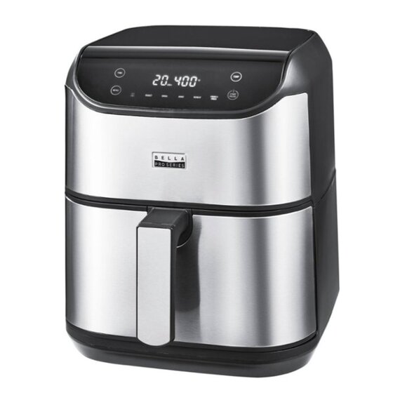 6-qt. Digital Air Fryer with Stainless Finish - Stainless Steel - Picture 2 of 5